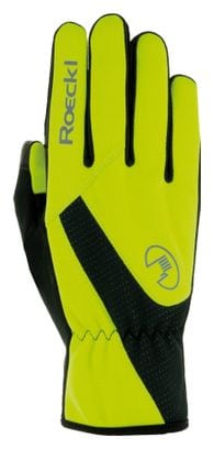 Roeckl Roth K210 Gloves Black Yellow