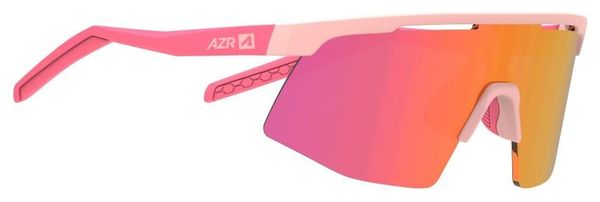 AZR Team JR Matte Pink/Screen Pink Multicoat Child Goggles