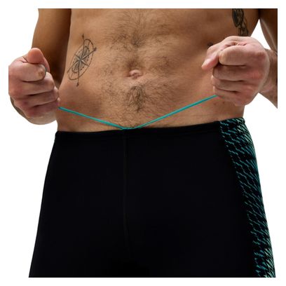 Jammer Speedo Endurance+ MAX Tech Panel Noir/Turquoise Homme