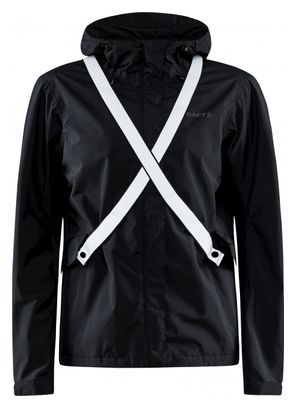 Craft Core Bike Ride Hydro Lumen Waterproof Jacket Black