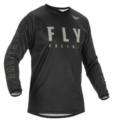 Fly Racing F-16 Long Sleeve Jersey Black / Gray