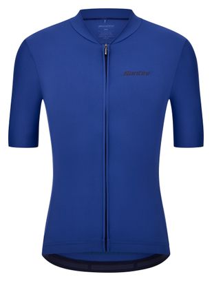 Santini Sensation Kurzarm-Trikot, blau, Unisex