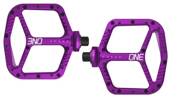 OneUp Aluminium Pedalpaar Violett