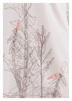 Camiseta de manga corta Salomon S/Lab Ultra Print Blanco/Rojo Hombre