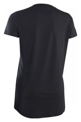 Camiseta de mujer ION Bike Logo SS DR Negra