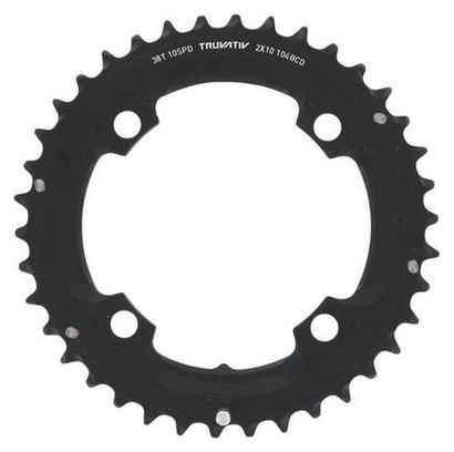 Truvativ Chainring S1 104mm AL5 Long Pin Blast Black