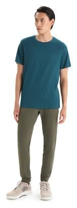 T-shirt Manches Courtes Mérinos Icebreaker Tech Lite II Vert S