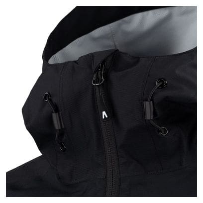 Veste imperméable de randonnée Alpinus Carniche noir - Homme