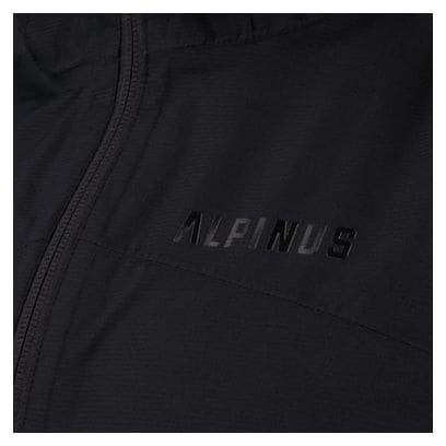 Veste imperméable de randonnée Alpinus Carniche noir - Homme