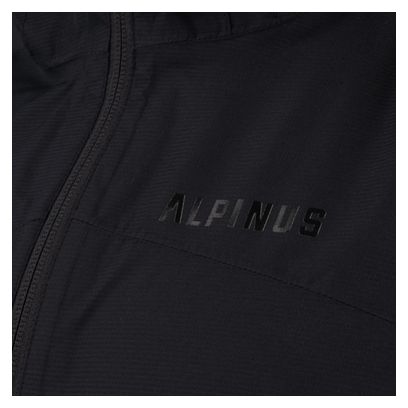 Veste imperméable de randonnée Alpinus Carniche noir - Homme