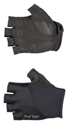 Par de guantes cortos Northwave Fast Grip Black