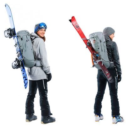 Mochila Deuter Freescape Lite 24 SL Mujer Trekking Gris