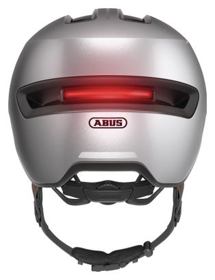 Abus HUD-Y Helm Gleam Silver