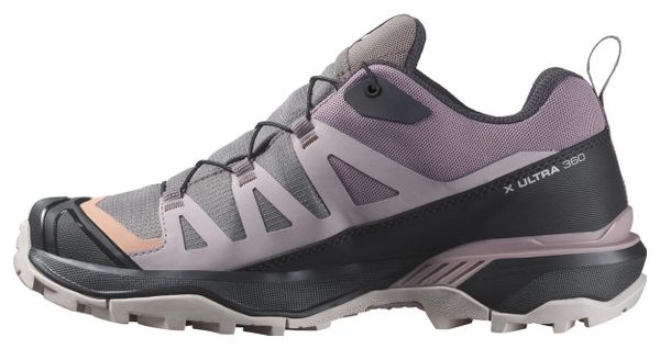 Chaussures de Randonnée Femme Salomon X Ultra 360 GTX Violet Gris