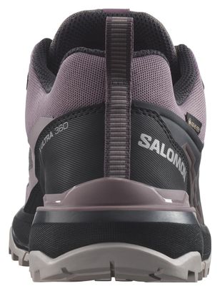 Damen-Wanderschuhe Salomon X Ultra 360 GTX Violett Grau &amp;1= Damen-Wanderschuhe Salomon X Ultra 360 GTX Violett Grau