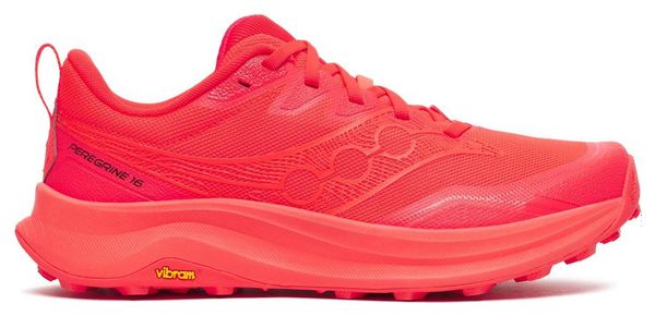 Saucony Peregrine 16 Red Men's Trail Running Shoes