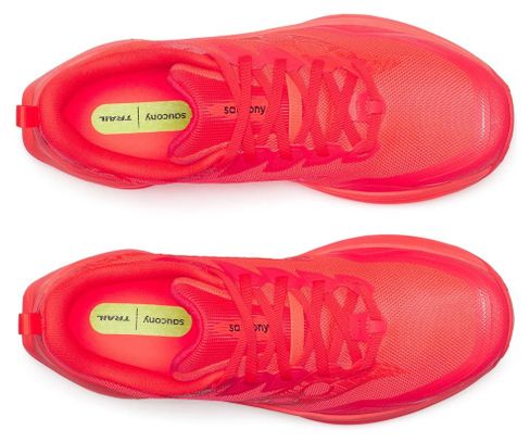 Saucony Peregrine 16 Red Men's Trail Running Shoes