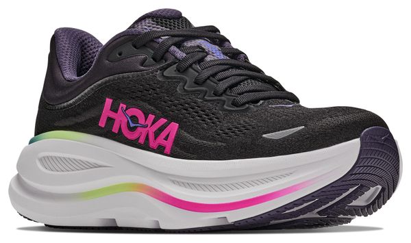 Hoka Bondi 9 Laufschuhe Schwarz/Mehrfarbig für Damen