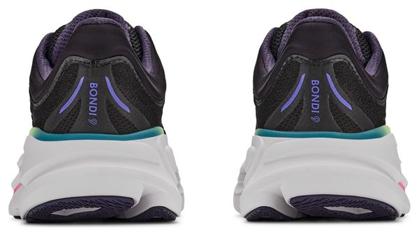 Hoka Bondi 9 Laufschuhe Schwarz/Mehrfarbig für Damen