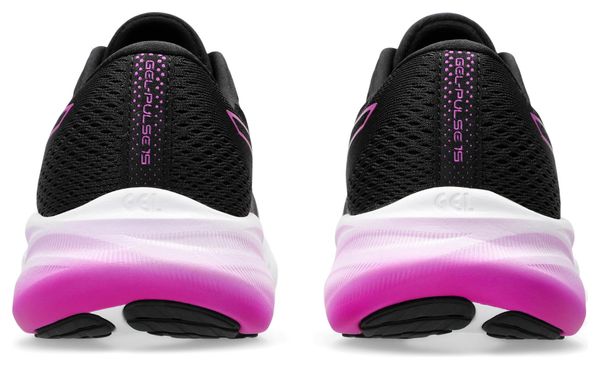 Chaussures Running Asics Gel-Pulse 15 Noir/Rose Femme