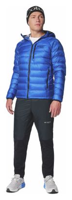 Columbia Arctic Crest Hooded Down Jacket Blauw