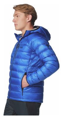 Columbia Arctic Crest Hooded Down Jacket Blauw