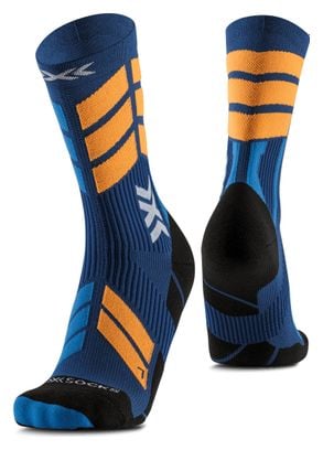 Chaussettes X-Socks X-Country Perform Crew Bleu/Orange