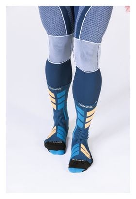 X-Socks X-Country Perform Crew Blue/Orange