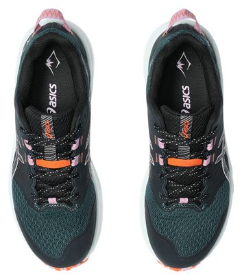 Chaussures Trail Asics Trabuco Terra 2 Vert/Rose Femme