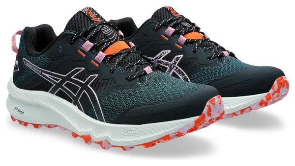 Chaussures Trail Asics Trabuco Terra 2 Vert/Rose Femme