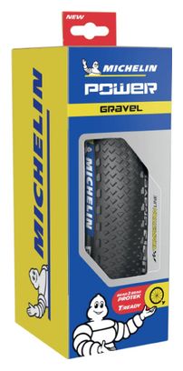 Pneu gravel 700x40  Michelin power gravel tubeless ready noir ts (40-622)