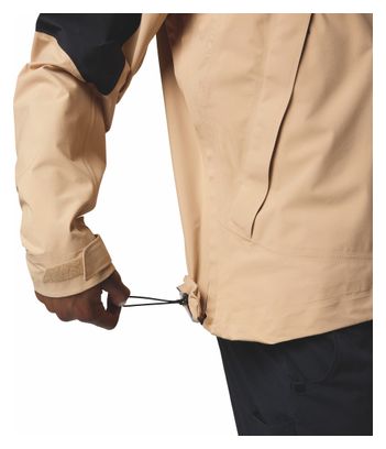 Chaqueta impermeable Columbia Northwest Explorer 3L Beige para hombre
