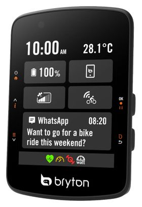 Bryton Rider 550 D GPS computer + cadans/hartslagsensor