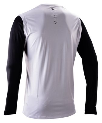 Maillot Manches Longues Leatt Gravity 2.0 Blanc Homme