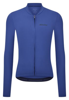 Maglia a maniche lunghe Santini Sensation blu unisex