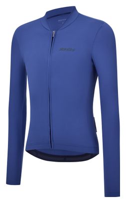 Maglia a maniche lunghe Santini Sensation blu unisex