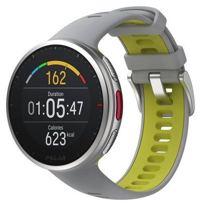 POLAR VANTAGE V2 gris lime