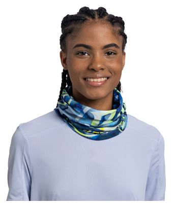 Fascia per il collo Buff CoolNet UV Blu/Verde