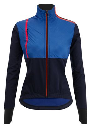 Chaqueta de manga larga para mujer Santini Vega Absolute Blue