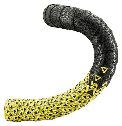 Ruban de Cintre Deda Loop Jaune/Noir avec Bouchons