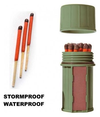 Boîte étanche allumettes étanches UCO Stormproof Match Kit