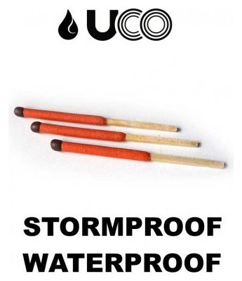 Boîte étanche allumettes étanches UCO Stormproof Match Kit