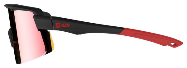 Azr Road RX Matte Black - Red lenses