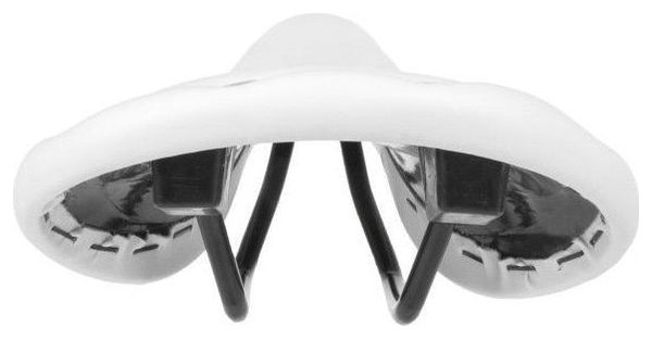 M-Wave Selle De Vélo Fixie/Race - Blanc
