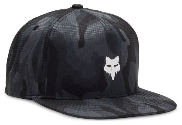 Fox Snapback Cap Head Camo Tech Black Camo OS