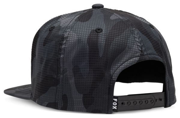 Fox Snapback Cap Head Camo Tech Black Camo OS
