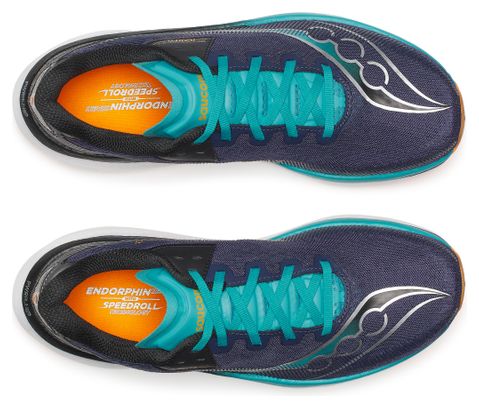 Chaussures Running Saucony Endorphin Azura Bleu/Orange Homme