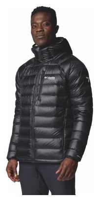 Chaqueta de plumón con capucha Columbia Arctic Crest Negra