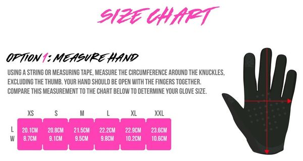 Muc-Off MTB Lange Handschoenen Zwart
