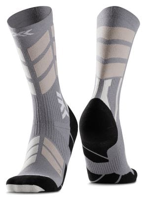 Chaussettes X-Socks X-Country Perform Merino Crew Gris/Sable